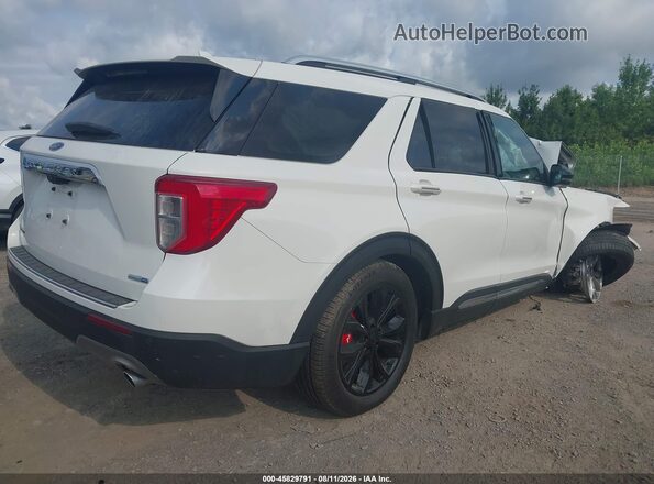 1FMSK8FH3LGC04586 2020 FORD EXPLORER White უკანა მარჯვენა