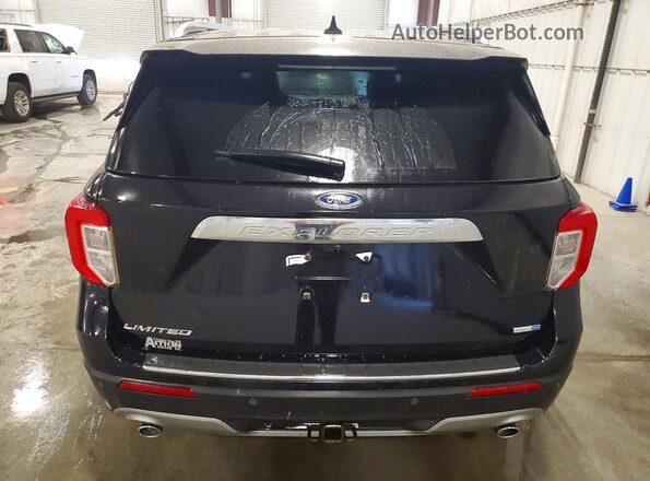 1FMSK8FH3LGC59359 2020 FORD EXPLORER Black Rear view
