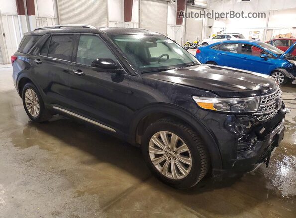 1FMSK8FH3LGC59359 2020 FORD EXPLORER Black Front right