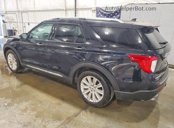 1FMSK8FH3LGC59359 2020 FORD EXPLORER Black Rear left
