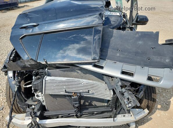 1FMSK8FH3MGA11470 2021 FORD EXPLORER Black Vista del compartimento del motor