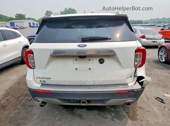 1FMSK8FH4LGC72430 2020 FORD EXPLORER Белый Вид сзади