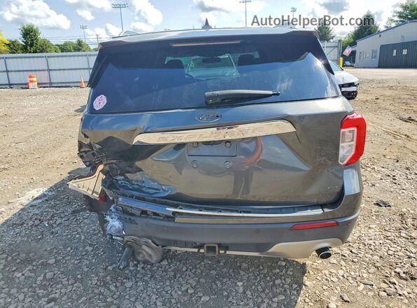 1FMSK8FH5LGA24459 2020 FORD EXPLORER Gray Հետևի տեսք