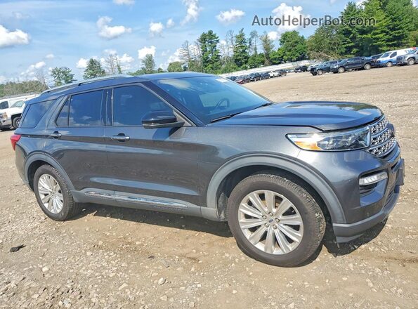 1FMSK8FH5LGA24459 2020 FORD EXPLORER Gray Առջևի աջ