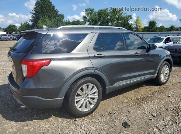 1FMSK8FH5LGA24459 2020 FORD EXPLORER Gray Հետևի աջ