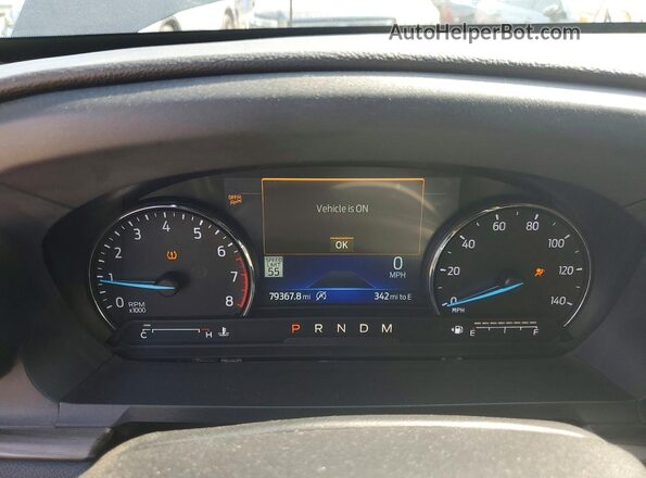 1FMSK8FH5LGA24459 2020 FORD EXPLORER Gray Սարքավորումների վահանակի տեսք