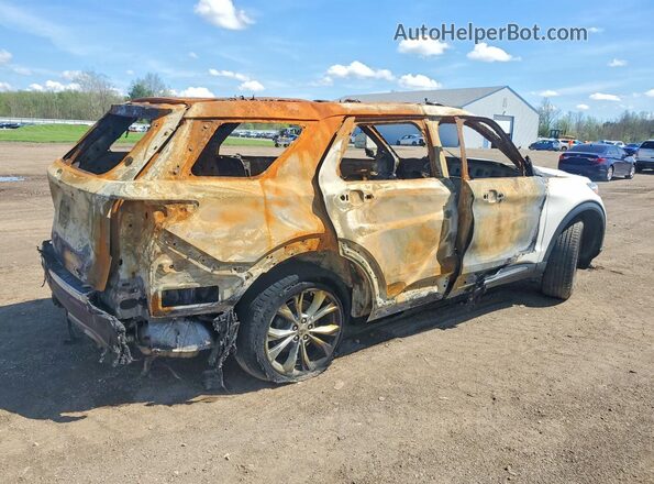 1FMSK8FH5LGD18945 2020 FORD EXPLORER Белый Задняя правая четверть