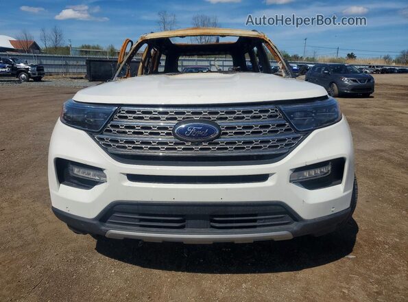 1FMSK8FH5LGD18945 2020 FORD EXPLORER Белый Вид спереди