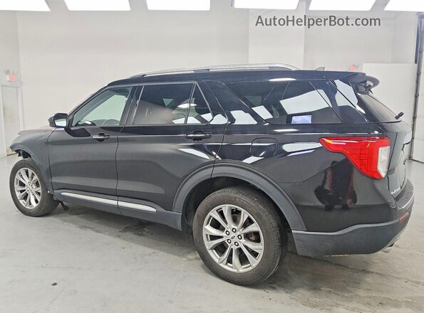 1FMSK8FH5NGA48621 2022 FORD EXPLORER Черный Задняя левая четверть
