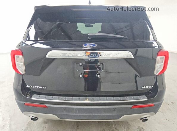 1FMSK8FH5NGA48621 2022 FORD EXPLORER Черный Вид сзади