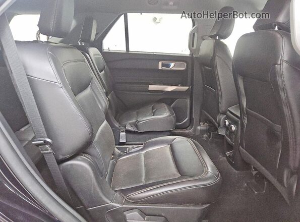 1FMSK8FH5NGA48621 2022 FORD EXPLORER Черный Вид задней части салона
