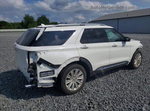 1FMSK8FH6LGA05208 2020 FORD EXPLORER White Задня права чверть