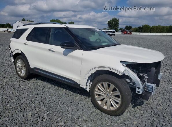 1FMSK8FH6LGA05208 2020 FORD EXPLORER White Передня права чверть