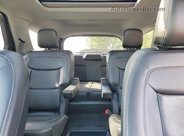 1FMSK8FH6MGA29140 2021 FORD EXPLORER Brown Rear seats view