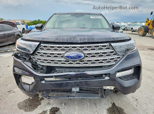 1FMSK8FH6PGA60098 2023 FORD EXPLORER Black წინა ხედი