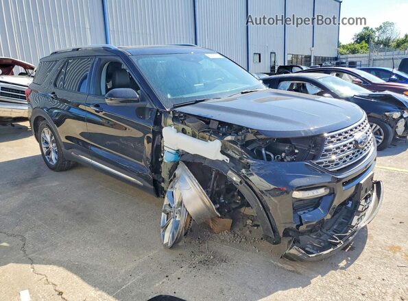 1FMSK8FH6PGC11473 2023 FORD EXPLORER Black Передня права чверть