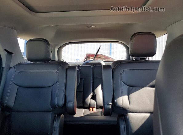 1FMSK8FH6PGC11473 2023 FORD EXPLORER Black Вид задніх сидінь