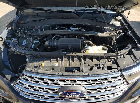 1FMSK8FH6PGC11473 2023 FORD EXPLORER Black Вид підкапотного простору