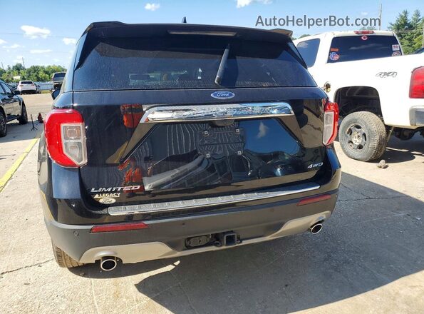 1FMSK8FH6PGC11473 2023 FORD EXPLORER Black Вид ззаду