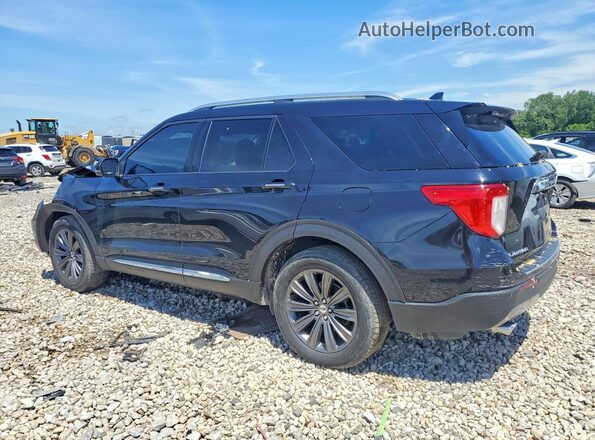 1FMSK8FH7LGA06786 2020 FORD EXPLORER Black Tył lewy