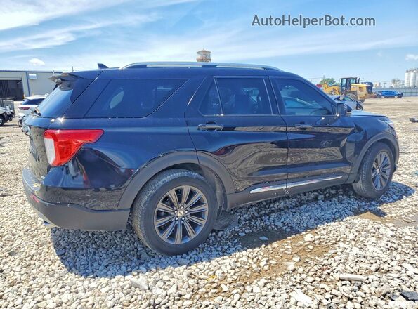 1FMSK8FH7LGA06786 2020 FORD EXPLORER Black Tył prawy