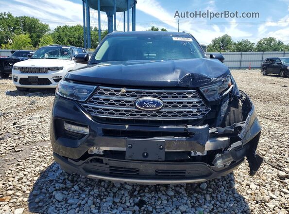 1FMSK8FH7LGA06786 2020 FORD EXPLORER Black Widok z przodu
