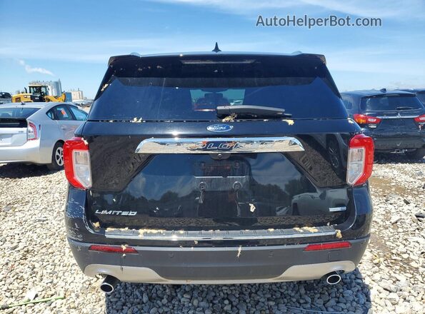 1FMSK8FH7LGA06786 2020 FORD EXPLORER Black Widok z tyłu
