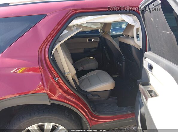 1FMSK8FH7LGB47390 2020 FORD EXPLORER Темно-бордовый Вид наклейки с VIN-кодом