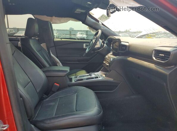 1FMSK8FH7LGB64108 2020 FORD EXPLORER Red Front interior view