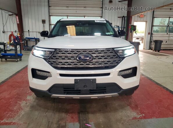 1FMSK8FH7NGA72046 2022 FORD EXPLORER White წინა ხედი