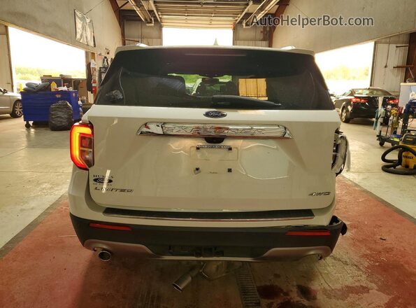 1FMSK8FH7NGA72046 2022 FORD EXPLORER White უკანა ხედი