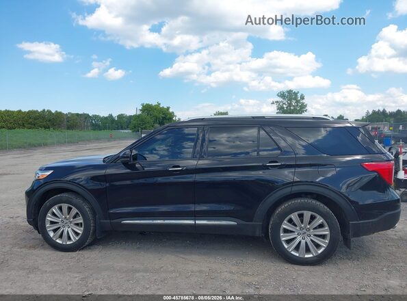 1FMSK8FH7NGA96265 2022 FORD EXPLORER Black Панорамний вид салону 360°