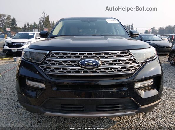 1FMSK8FH8LGA45192 2020 FORD EXPLORER Black Вид задньої частини салону