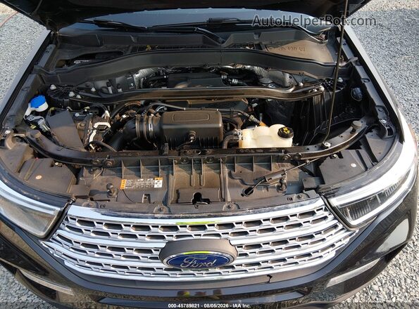1FMSK8FH8LGA45192 2020 FORD EXPLORER Black Вид ззаду