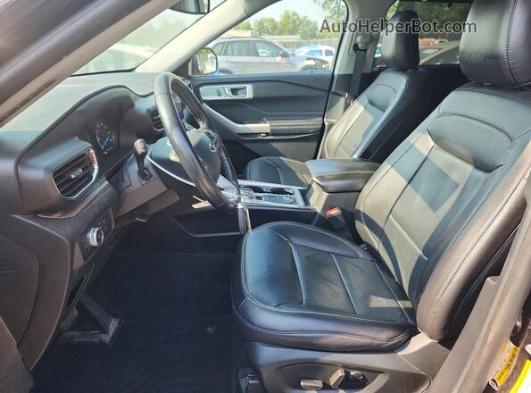 1FMSK8FH8NGA21350 2022 FORD EXPLORER Black Vista interior delantera