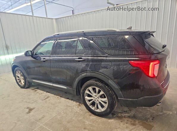 1FMSK8FH8RGA30412 2024 FORD EXPLORER Black Rear left