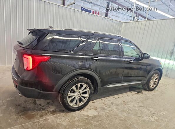 1FMSK8FH8RGA30412 2024 FORD EXPLORER Black Rear right