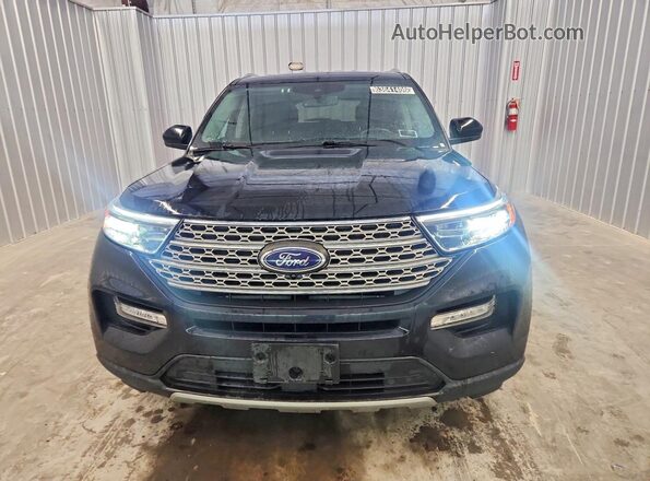 1FMSK8FH8RGA30412 2024 FORD EXPLORER Black Front view