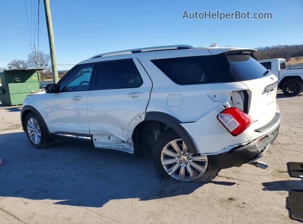 1FMSK8FH9LGC41903 2020 FORD EXPLORER Белый Вид сзади