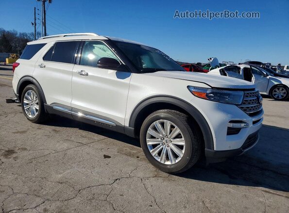 1FMSK8FH9LGC41903 2020 FORD EXPLORER Белый Вид подкапотного пространства