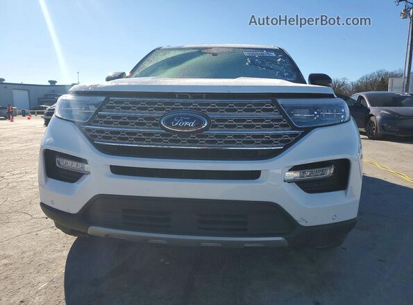 1FMSK8FH9LGC41903 2020 FORD EXPLORER Белый Вид наклейки с VIN-кодом