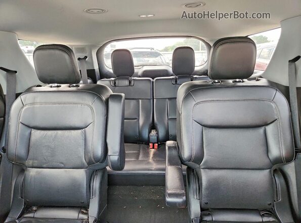 1FMSK8FH9MGA84827 2021 FORD EXPLORER Red უკანა სავარძლების ხედი
