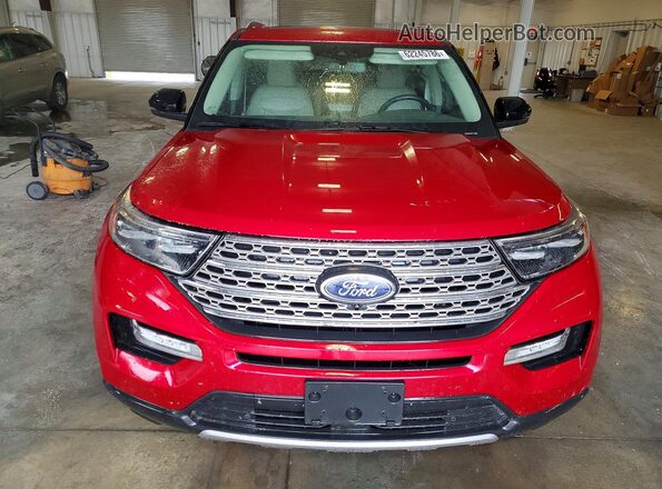 1FMSK8FH9PGA49239 2023 FORD EXPLORER Red Դիմացի տեսք