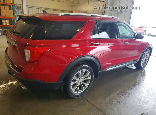 1FMSK8FH9PGA49239 2023 FORD EXPLORER Red Հետևի աջ