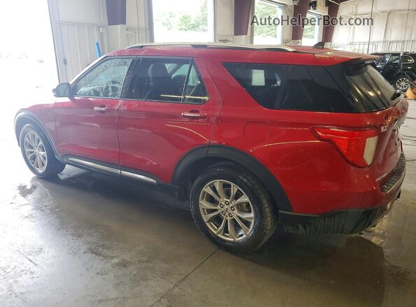 1FMSK8FH9PGA49239 2023 FORD EXPLORER Red Հետևի ձախ