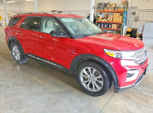 1FMSK8FH9PGA49239 2023 FORD EXPLORER Red Առջևի աջ