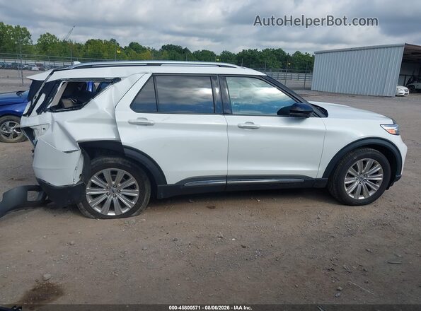 1FMSK8FH9PGA50147 2023 FORD EXPLORER White უკანა სალონის ხედი