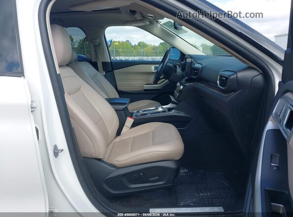 1FMSK8FH9PGA50147 2023 FORD EXPLORER White წინა სალონის ხედი