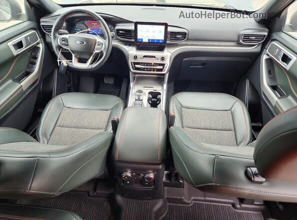 1FMSK8JH0NGA36965 2022 FORD EXPLORER Gray Առջևի վահանակի տեսք