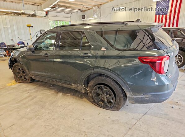 1FMSK8JH0NGC00666 2022 FORD EXPLORER Charcoal Tył lewy